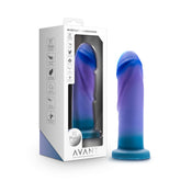 Blush Novelties Avant Midnight Rendezvous Realistic Dildo Ocean Blue 19cm Realistic Dildos